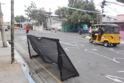 En el sitio del hecho violento se realizó un campeonato deportivo.