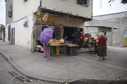 Wilson Bryan Flores Preciado fue trasladado por una vecina al Hospital del Guasmo Sur.