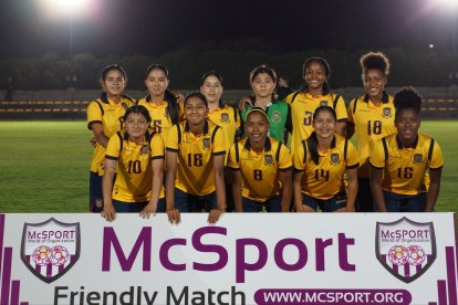 Ecuador sub 17 que jugará el Mundial en Marruecos.