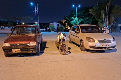 Tres vehículos fueron retenidos en los operativos policiales