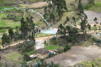 En algunos lugares del país como en Saraguro hubo enfrentamientos.