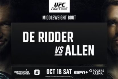 UFC Fight Night Vancouver.