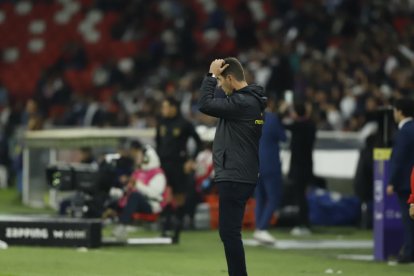 Rescalvo no logró descifrar el planteo táctico de Ismael Rescalvo.