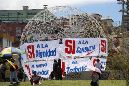 El 5 de octubre, el Gobierno Nacional se tomó este espacio como parte de una contramarcha.
