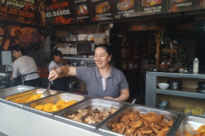 En los diferentes restaurantes ofrecen diversos platos típicos.