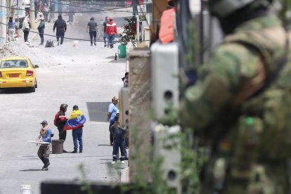 Los militares permanecieron hasta la tarde del domingo 19 de octubre.