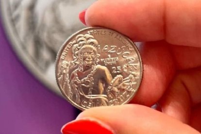 La moneda de 25 centavos emitida en Estados Unidos rinde homenaje a Celia Cruz, la eterna Reina de la Salsa.