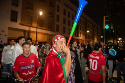 La celebración en la ciudad de Rabat, fue hasta la madrugada.