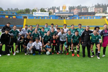 Representando a la Federación de Ligas de Quito, Barrionuevo ganó el cupo al torneo nacional de barriales.