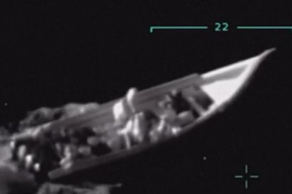 Este fue el barco que supuestamente cargaba drogas y que luego fue derribado por fuerzas estadounidenses en el sur del Caribe.