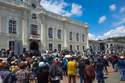 Otavalo ha sido una de las ciudades en que se ha concentrado el paro nacional.