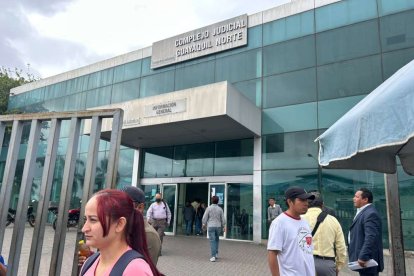 El Complejo Judicial Guayaquil Norte, en La Florida, fue allanado.