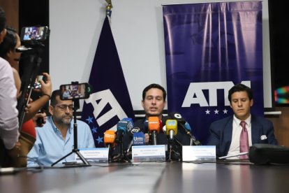 La rueda de presan se realizó en las instalaciones de la ATM.