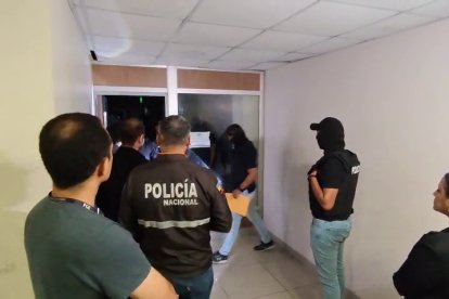 Los procedimientos se efectuaron en conjunto entre la Policía y la Fiscalía.