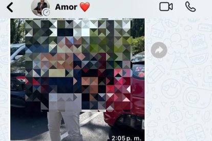 Salazar publicó parte de una conversación con Leonardo Toledo.