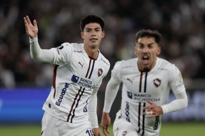 Gabriel Villamil hizo el primer gol de Liga de Quito.