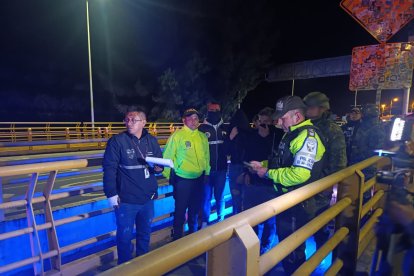 Ambos fueron llevados a Colombia por Rumichaca, en Carchi.