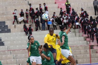 Ecuador sumó los primeros tres puntos ante Bolivia.