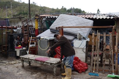 Los enseres quedaron inservibles