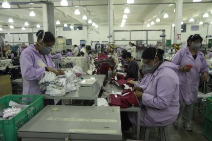 La industria textil es una de las más fuertes en la ciudad de Otavalo.