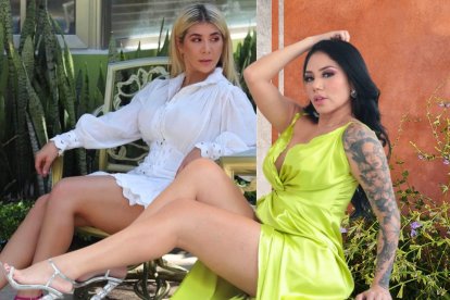 Andrea Bucaram y Verónica Saltos