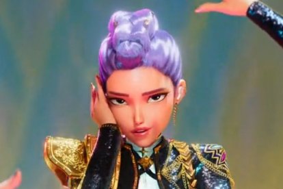 Rumi, de K-Pop Cazadoras de Demonios.