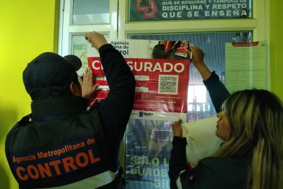 El gimnasio fue clausurado por no contar con los permisos de funcionamiento.