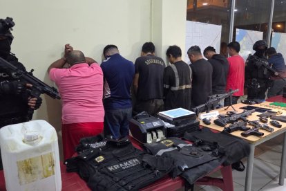 Los sospechosos fueron procesados por tres delitos.