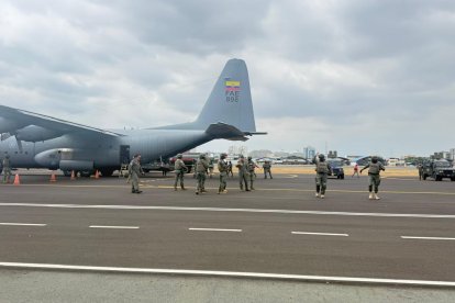 El proceso se realizó bajo estrictas medidas de seguridad.