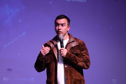 Daniel Noboa, presidente de Ecuador y principal impulsor del Sí en Referéndum y Consulta Popular 2025.