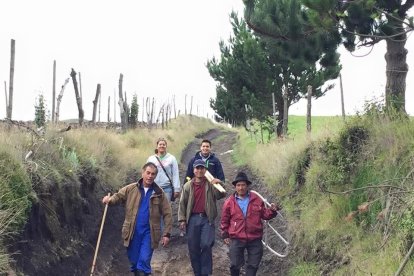 En esta comunidad también existe trabajo de agricultura.