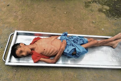 Los fallecidos en la cárcel de Guayaquil estaban notablemente desnutridos.