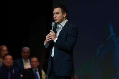 Daniel Noboa, presidente de Ecuador.
