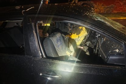 El vehículo fue robado tres días antes del atentado en Quitumbe.