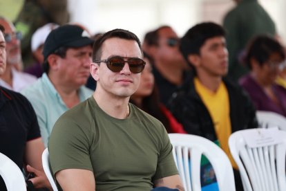 Daniel Noboa, presidente de Ecuador.