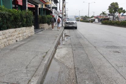 La zona del crimen, en La Garzota.