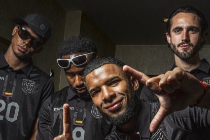 Varios jugadores de la selección como Pedro Vite, Leonardo Campana, John Yeboah y Nilson Angulo, ya pudieron vestir la nueva 'jersey' de Ecuador.