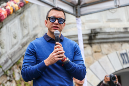Daniel Noboa, presidente de Ecuador.