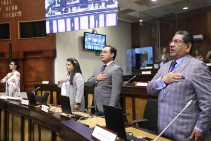 El Pleno de la Asamblea se reunió el 7 de noviembre de 2025 para conocer la licencia solicitada por Daniel Noboa.