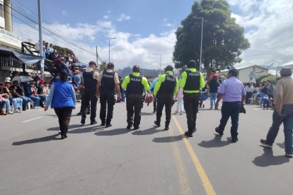 Policías estarán en operativos por el evento de la Mama Negra.