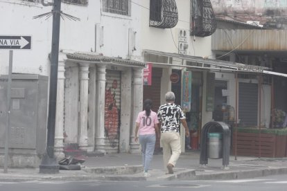 Este es el panorama actual del atentado en el centro de Guayaquil.