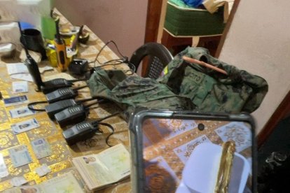 La institución castrense detalló que se procesaba oro en ese domicilio.