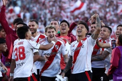 River venció a Boca Junios en el encuentro jugado en el Monumental en 2025.