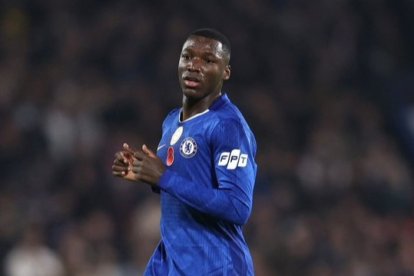 Moisés Caicedo, volante del Chelsea inglés.