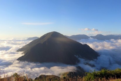 El  imponente paisaje que rodea al cerro Puñay
