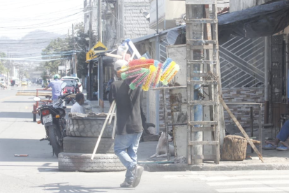 Las calles 42 y P, en el sector del distrito Portete, donde ocurrió el crimen.