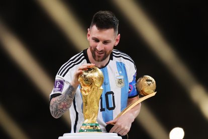 Lionel Messi, capitán de la selección de Argentina.