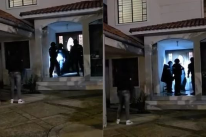 En lujosa casa de Samborondón cayó narco.