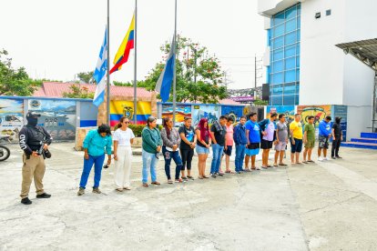 Los detenidos fueron presentados en el Cuartel Modelo.