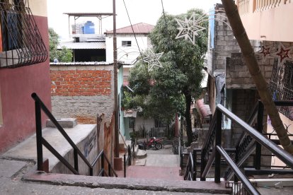 La zona tiene puntos de difícil acceso para vehículos policiales.